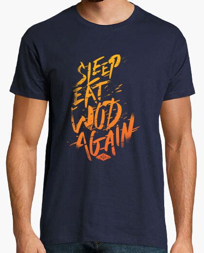 Camiseta Sleep Eat Wod Again Vol 2 Nº 1177078 Camisetas Latostadora