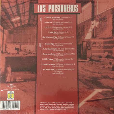 Prisioneros Los Grandes Exitos Vinilo Ed Musicland Chile