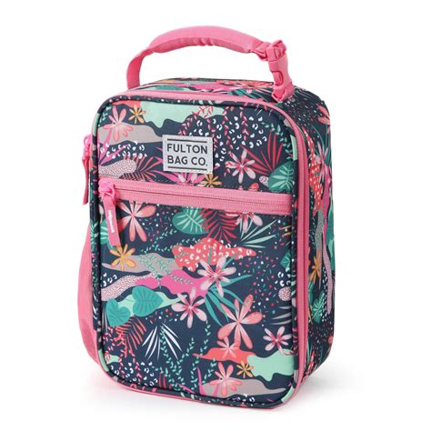 fulton bag co upright lunch bag floral tropics 1 ct shipt