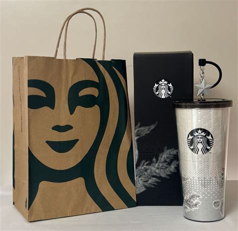 New Starbucks 2024 Pearl Cold Cup W Star Adorned Straw Stopper 22 Oz Furniture And Home