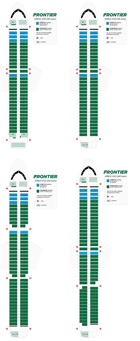 Frontier Airlines Seating Diagram Bruin Blog