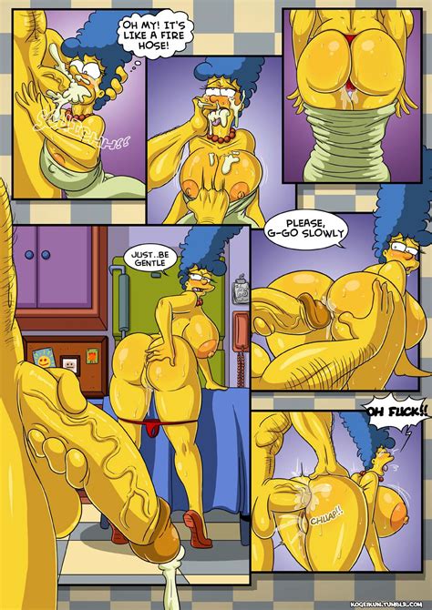 Simpsons Marges Erotic Fantasies Kogeikun Porn Comics
