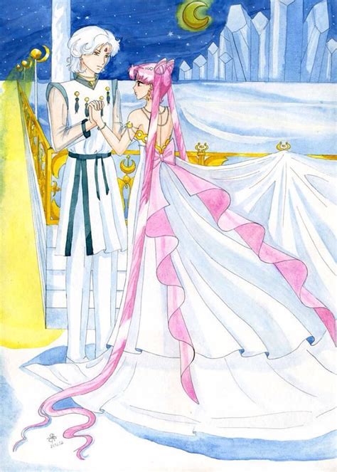 Helios And Chibiusa Sailor Moon Wallpaper Sailor Chibi Moon Sailor Moon Fan Art