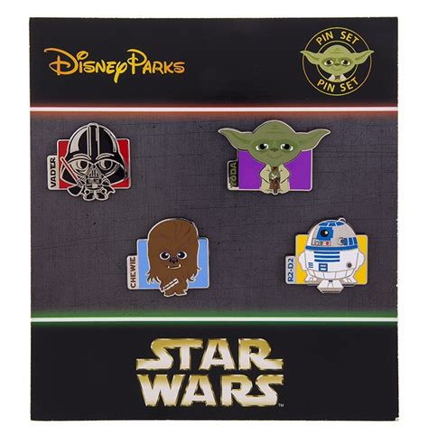 Star Wars Cute Characters Pin Set Disney Pins Blog