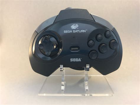 Factory Original Sega Saturn 3d Controller Cib Unused Br