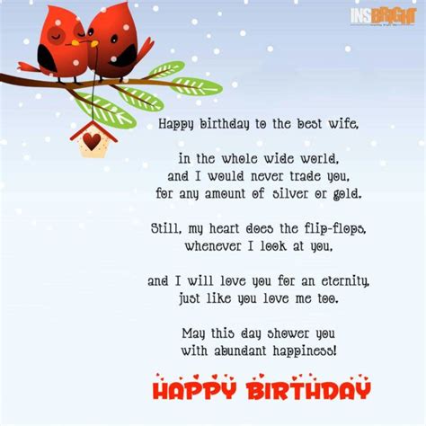 Click to read are some of the greatest birthday messages happy birthday, husband. Romantic Happy Birthday Poems For Wife With Love From Husband | Birthday Poems For Wife From ...