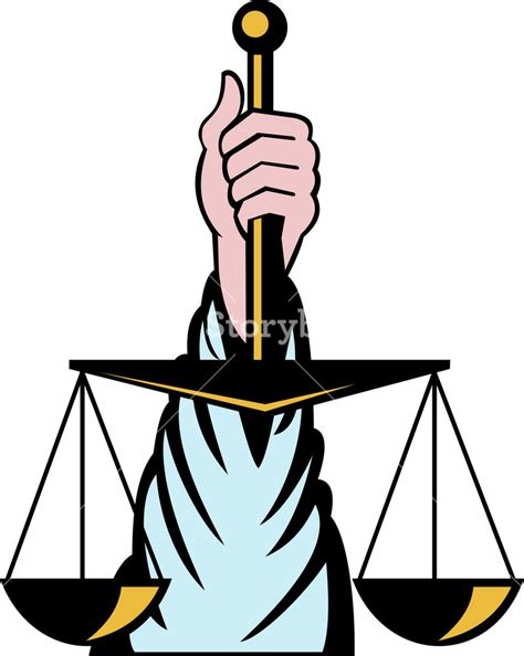 Hand Holding Scales Of Justice Royalty Free Stock Image Storyblocks