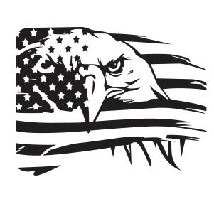 Usa Eagle Flag Vector Usa Flag Vector Image SVG PSD PNG EPS Ai Format Vector Graphic