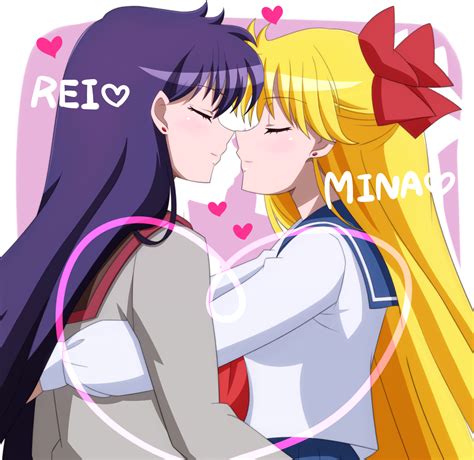Aino Minako And Hino Rei Bishoujo Senshi Sailor Moon Drawn By Kumax5