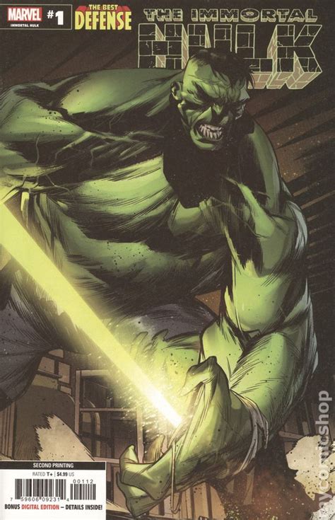Immortal Hulk The Best Defense 2018 Comic Books