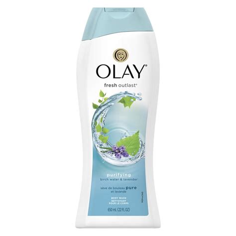 Olay Fresh Outlast Body Wash Purifying Birch Water And Lavender 1source