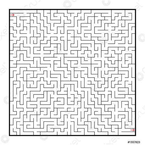 Difficult Printable Mazes