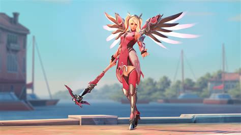 How To Get Overwatch S Pink Mercy Skin Dot Esports