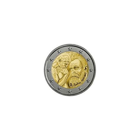 2 Euro Frankrijk 2017 Auguste Rodin Unc