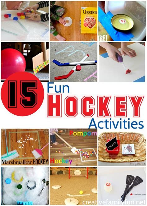 Give each student a copy of the worksheet. Fun Hockey Activities for Kids | Sports activities for ...
