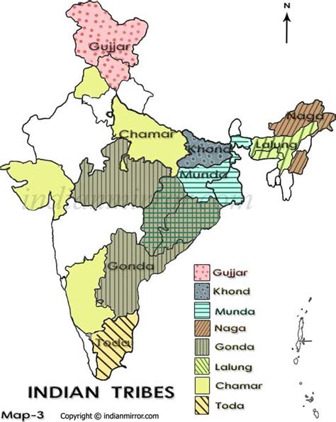 Gond Tribe In India Map United States Map