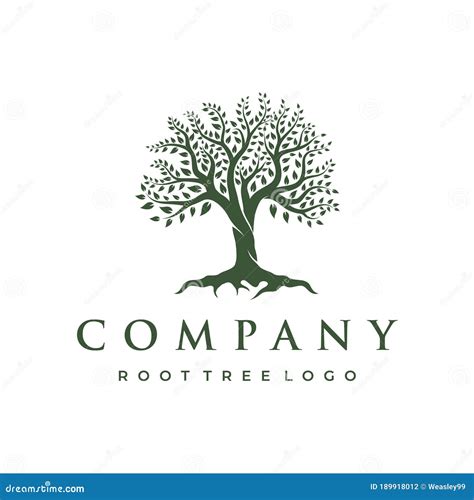 Abstract Vibrant Tree Logo Design Root Vector Tree Of Life Logo