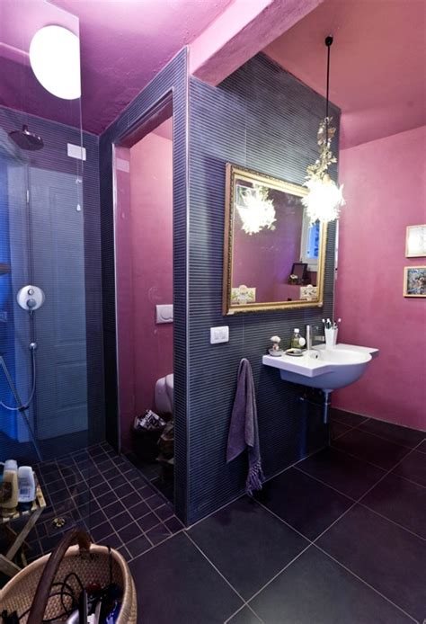 33 Cool Purple Bathroom Design Ideas Digsdigs