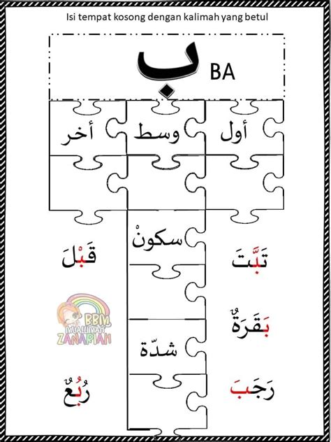 Latihan Bahasa Arab Tahun 6 Tajuk Bentuk  Buku Teks Bahasa Arab Tahun