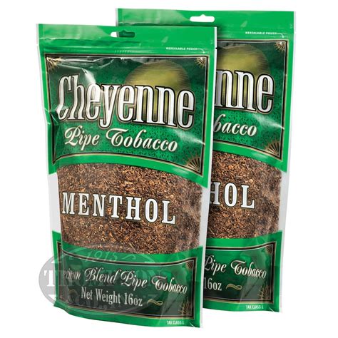 Cheyenne Menthol Pipe Tobacco 16oz 2 Fer Thompson Cigar