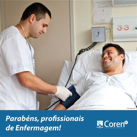 Coren SC parabeniza profissionais de Enfermagem pelos Dias do Enfermeiro e do Técnico e do