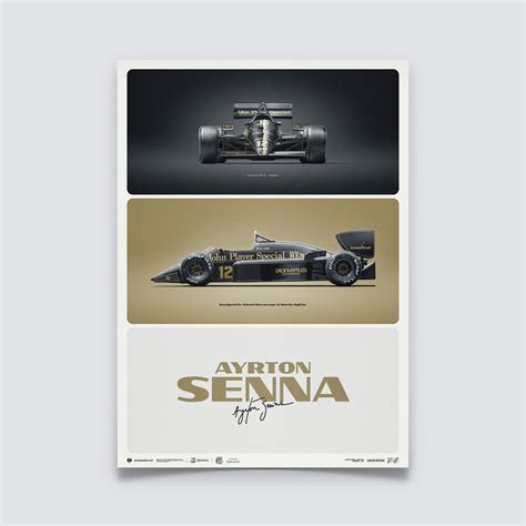 Lotus 97t Ayrton Senna The First Win Estoril 1985 Limited Edi