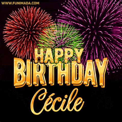 Happy Birthday Cécile S