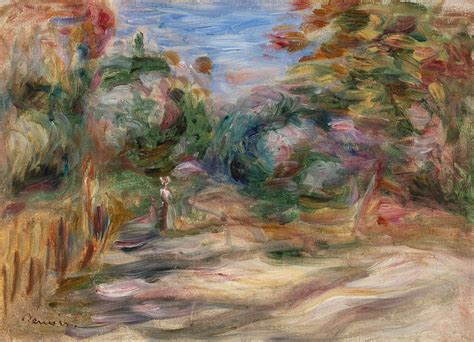Paysage By Pierreauguste Renoir Free Public Domain Illustration