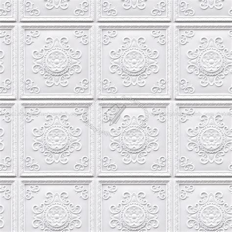 Free for commercial use no attribution required high quality images. White interior ceiling tiles panel texture seamless 03008