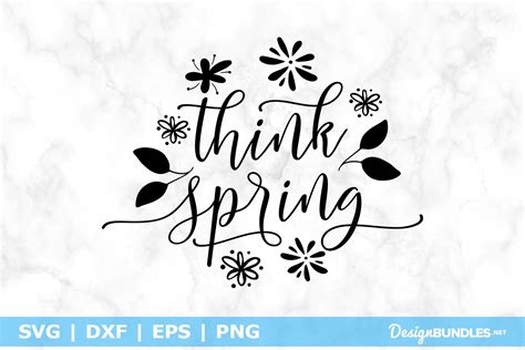Think Spring Svg File