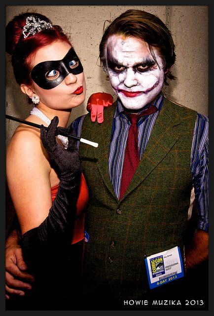 harley quinn and the joker sdcc2013 joker cosplay best cosplay brizzy voices cool costumes