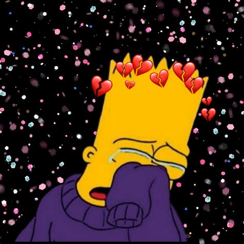 Awesome Wallpaper Aesthetic Sad  Bart Simpson Sad Images My Xxx Hot Girl