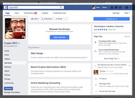 Optimizing Your Facebook Business Page Part 1 Cuppa Seo