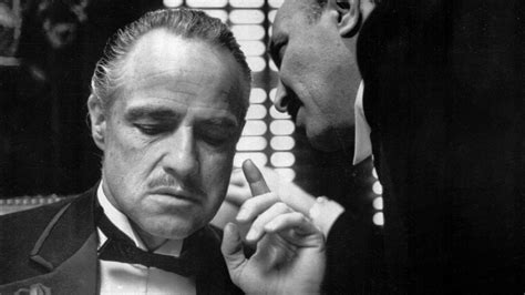 The Godfather Movies Monochrome Advice Marlon Brando Film Stills