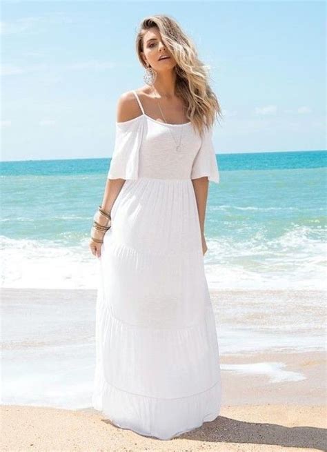 Vestido Blanco Para Playa Beach Dress Boho Dress Maxi Dress Maxi