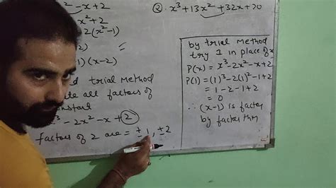 (a) take out any common factors. Factorize if cubic polynomial - YouTube