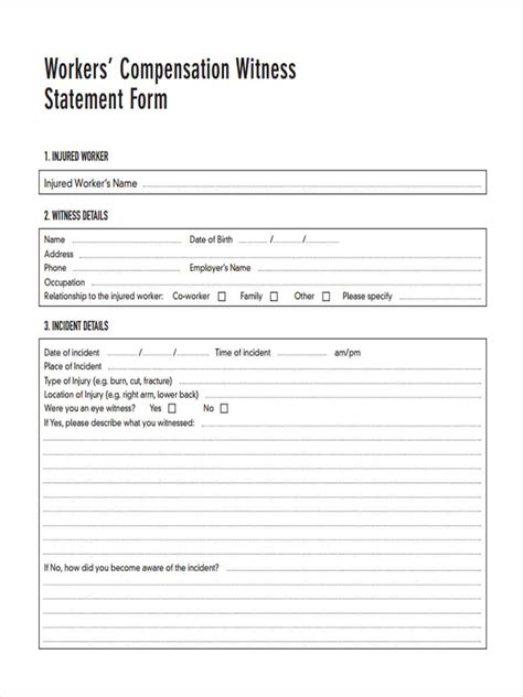 All court forms can be viewed or searched by keyword or category. FREE 17+ Witness Statement Forms in PDF | Ms Word
