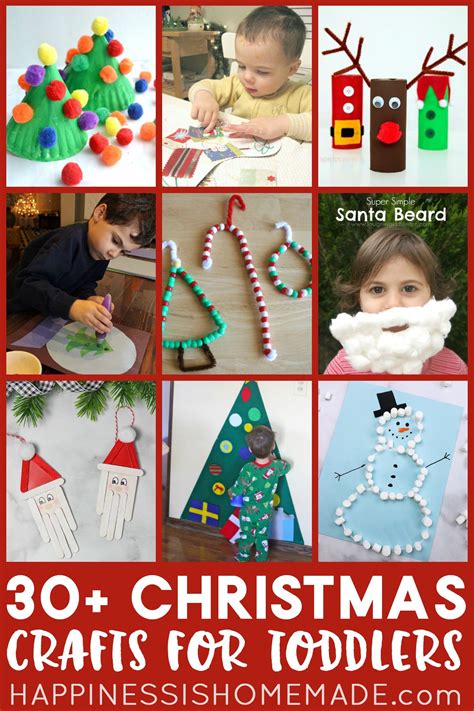These Quick And Easy Christmas Crafts For Toddlers And Preschoolers Can