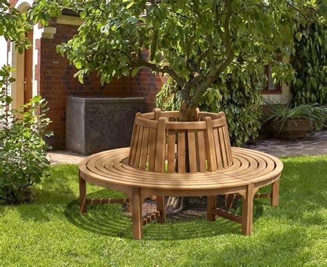 If you have small to medium sized trees near your playground this may be the bench for you! Circular Tree Seat, Teak Tree Bench, Round - 1.86m