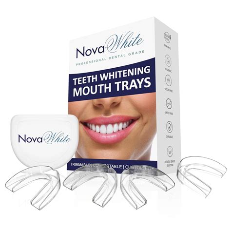 Novawhite Teeth Whitening Trays Moldable Trimmable