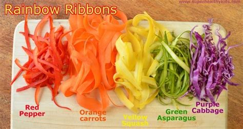 Rainbow Ribbons Healthy Ideas For Kids