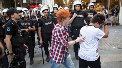 Turkish Riot Police Break Up Lgbt Rally In Istanbul News Al Jazeera