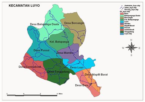 Bpbd Kab Polewali Mandar Peta Lokasi