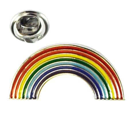 Rainbow Gay Lgbt Pride Lapel Pin Badge From Ties Planet Uk