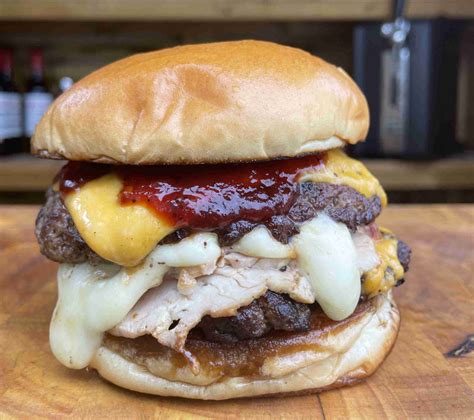 Turkey Smash Burgers With Cranberry And Brie The Village Butcher