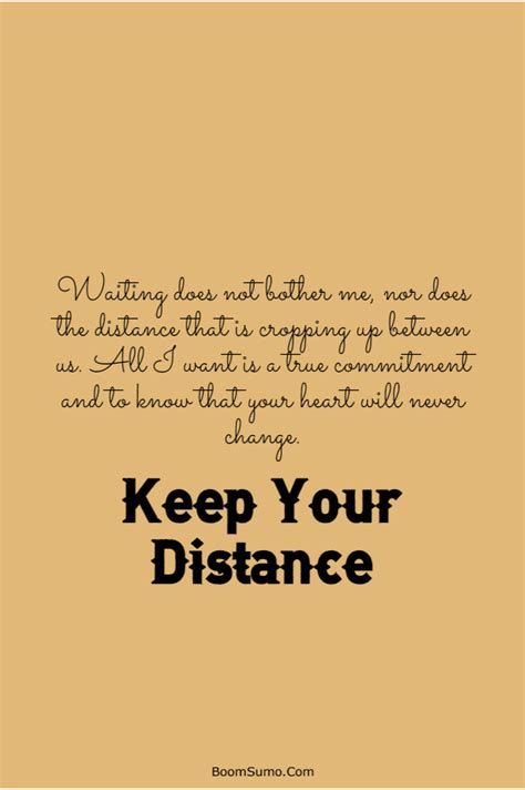 115 Inspirational Life Quotes About Keep Your Distance Boom Sumo