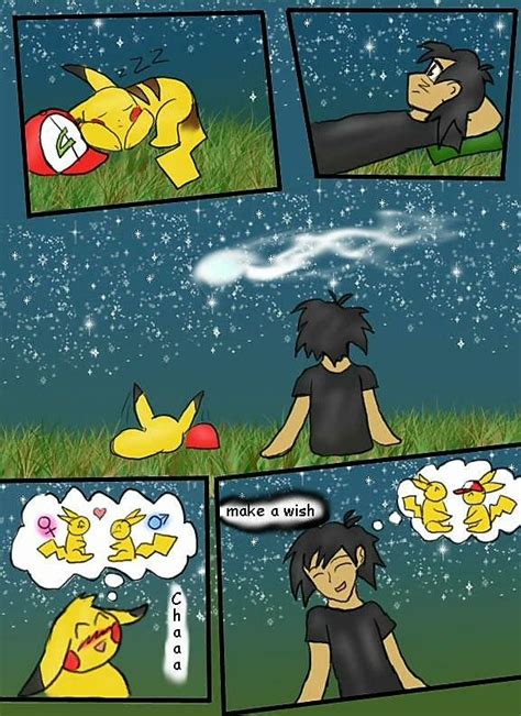 Well Ash Wanted To Be A Pikachu To Talk To Pikachu N Pikachu Wanted A Girlfriend โปเกมอน