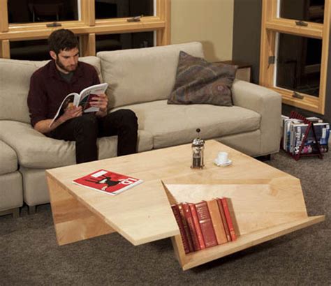 (2) total ratings 2, $183.99 new. Not Ordinary Shaped Coffee Table With Book Storage - DigsDigs