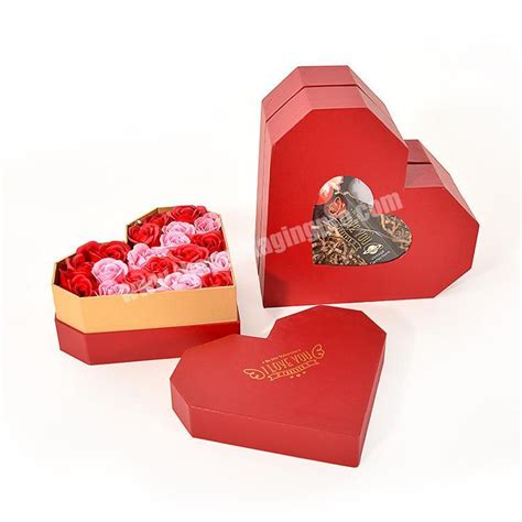 Fashionableandbeautiful Valentines T Paper Rose Box Wedding T