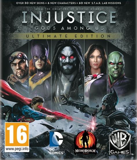 Injustice Gods Among Us Ultimate Edition Confirmed For Xbox 360 Xbox